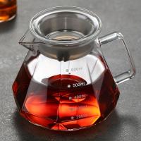 ราคา TEMU กาแฟใส 600 มล. แบบเดี่ยว, กาแฟแบบแบ่ง, กาแฟแก้วทนความร้อนแบบหนา, กาแฟทรงเพชร, ทนความร้อนและความเย็น, บรรจุภัณฑ์ไข่มุกกันแตก (17592854631090)