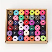 ราคา TEMU ชุดด้ายเย็บโพลีเอสเตอร์หลายสี 42 ม้วน/ชุด, 42 สี, อุปกรณ์เย็บ DIY (17592207671996)