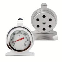 ราคา TEMU 1 ชิ้น, เทอร์โมเตาอบ 0-300°C, เทอร์โมเหล็กสแตนเลสแบบอ่านได้ทันทีสำหรับเตาอบ เตาปิ้งย่าง เตาอบควัน สำหรับห้องครัว การทำอาหาร การอบ (17592281067523)