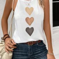 ราคา TEMU เสื้อสายเดี่ยวพิมพ์ลายหัวใจไล่ระดับสี เสื้อเกาะอกสุดหรูสำหรับฤดูร้อนและฤไม้ผลิ เสื้อผ้าผู้หญิง (17592389835408)