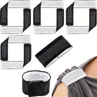 ราคา TEMU ชุดแขนกล้ามสำหรับกีฬาซอฟต์บอลและฟุตบอล 4 ชิ้น, ทนทานและยืดหยุ่นด้วยวัสดุทอผ้า, มีระบบคล้องแน่นด้วยตัวเก็บเอวและวางระบบเกาะ, สามารถใส่ได้สำหรับนักกีฬาทุกคน (17592472242999)