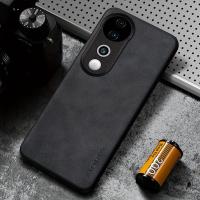 ราคา TEMU ปกหนังหรูหราสำหรับ Vivo V40 Pro สำหรับเคส V40 (17592700803567)
