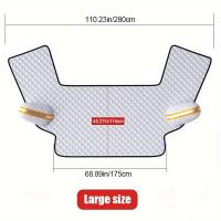 ราคา TEMU แผ่นบังลมแม่เหล็กสำหรับรถยนต์แบบ Heavy-Duty - ม่านบังแดดคุณภาพสูงฟังก์ชันป้องกันการแข็งตัว - อุปกรณ์เสริมสำหรับทางในฤดูหนาวที่แข็งแรงและติดตั้งง่าย (17592773444683)