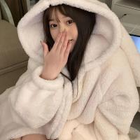 ราคา TEMU ชุดนอนกระต่ายหูยาวใหม่ ชุดนอนกระต่ายหูน่ารักสำหรับฤดูหนาว (17592816467283)