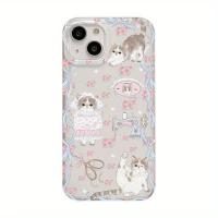 ราคา TEMU เคสโทรศัพท์มือถือลายแมวแบบฝ้า เหมาะสำหรับ iPhone16/15promax/14/13/12/11/XR/xs/7/8/SE2/SE3 เคสโทรศัพท์มือถือแบบใส (17592892058581)