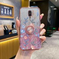 ราคา TEMU เคสโทรศัพท์ - Luxury Glitter Flower เคสโทรศัพท์มือถือแบบหมุนได้ ห่วงใส่โทรศัพท์ สำหรับ Oppo เคสหลังแบบตั้งได้ (17593432788210)