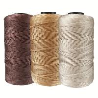 ราคา TEMU ไหมพรมโพลีเอสเตอร์หลากสี Spincozy - 3 กลุ่ม, เส้นผ่านศูนย์กลางไหมพรม 1.5 มม., 100 กรัมต่อกลุ่ม, ถักโครเชต์, หมวก, รองเท้า, แผ่นรอง, กระเป๋า และงานฝีมือขนาดเล็ก มีหลายสีให้เลือก (17593401990536)