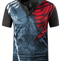 ราคา TEMU เสื้อโปโลกีฬาผู้ชาย, เสื้อโปโลเชิ้ตคอปก, แขนสั้น, ทรงรูป, สำหรับเทนนิส, กอล์ฟ, , LSL252 (17592193415503)