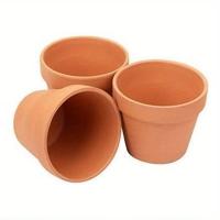 ราคา TEMU 12 ชิ้น กระถางดินเผา Terra Cotta ขนาด 2.2 นิ้ว กระถางต้นไม้กระบองเพชร กระถางต้นไม้แคคตัสรูระบายน้ำ - เหมาะสำหรับพืช, งานฝีมือ (17592207530126)