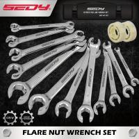 ราคา TEMU ชุดประแจหัวแฉก SEDY 12 ชิ้น เทปเทฟลอนและประแจซ่อมสายเบรกระบบเมตริกและ SAE ในกระเป๋า (17595116623108)