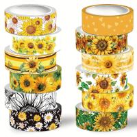 ราคา TEMU ชุดเทปวาชิและ, เทปตกแต่ง 12 ม้วน, เทปมาสกิ้งสีเหลือง, เหมาะสำหรับเครื่องเขียน, งานสแครปบุ๊ก, งานฝีมือ และห่อ (17592485473738)