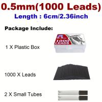 ราคา TEMU แพ็ค 1000 ชิ้น ดินสอกด 0.7มม. & 0.5มม. 2B ดินสอกดสีดำสำหรับดินสอกด 0.7มม (17592542333019)