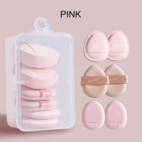 ราคา TEMU เซ็ตพัฟล้างหน้าขนาดเล็ก 6 ชิ้น กล่อง, พัฟล้างหน้า Marshmallow Concealer Air Cushion, ฟองน้ำแต่งหน้าแบบใช้ได้ทั้งแบบแห้งและเปียก นุ่ม, สำหรับใต้ตา, ขอบจมูก, แต่งหน้า (17592683601793)