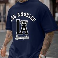 ราคา TEMU เสื้อยืดแขนสั้นลายกราฟิกสำหรับผู้ชายไซส์ใหญ่ เสื้อกีฬาชั้นในสำหรับฤดูร้อน ไซส์ (17592750603727)