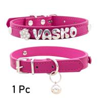 ราคา TEMU ปลอกคอแมวส่วนตัว 1 ชิ้น หนังเทียม ปลอกคอ ID แมวลูกสุนัข จี้ประดับสวยงาม, จี้สุนัขแบบปรับแต่ง อุปกรณ์ตกแต่งแท็กสำหรับสุนัขขนาดเล็กและขนาดกลาง, ที่ดีสำหรับเลี้ยงของคุณ (17592767394609)