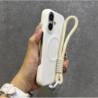 ราคา TEMU เคสโทรศัพท์มือถือแบบแม่เหล็กเดี่ยว + สายคล้องมือ ที่เหมาะสำหรับโทรศัพท์แอปเปิล 16 15 14 13 Pro (17592975538939)