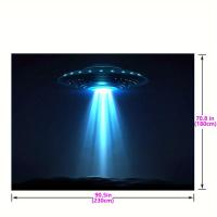 ราคา TEMU 1 ชิ้น AI UFO ฉากถ่ายรูป แผ่นบิน ฉากหลัง วิทยาศาสตร์ แฟนตาซี นักบินอวกาศ การรุกราน ดาวเคราะห์ เด็กศิลปะ ภาพถ่าย อุปกรณ์ประกอบฉากสตูดิโอ วิดีโอ แผ่นกระดาษตกแต่ง ผ้าคลุม แบนเนอร์ (17592419936254)