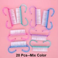 ราคา TEMU 20 ชิ้น/ล็อต แปรงทำความสะอาดเล็บ เครื่องมือทำเล็บ พลาสติกสีสันสดใส แปรงทำความสะอาดฝุ่น กลิตเตอร์ สำหรับทำเล็บมือและเล็บเท้า ขัดผิวนุ่ม (17592424166470)