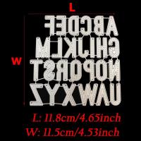 ราคา TEMU แม่พิมพ์ตัดตัวอักษร A to Z | แม่พิมพ์ตัดโลหะตัวอักษร สำหรับทำสมุดภาพ การ์ด งานฝีมือกระดาษ, วัสดุเหล็กสีเทา (17592199927947)