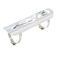 ราคา แผ่นกันความร้อนปลอกป้องกันท่อไอเสียลายเปลวไฟสำหรับมอเตอร์ไซค์ Harlei Chopper ing (17592199953160)