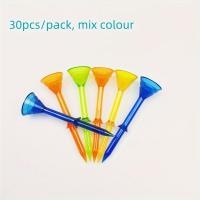 ราคา 30 ชิ้น ตะปูตีกอล์ฟขนาดใหญ่ สีลูกอมโปร่งใส พลาสติก 2 ชั้น (17592228682765)
