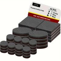 ราคา แผ่นกันลื่นสำหรับเฟอร์นิเจอร์ - 44 ชิ้น (1+2) นิ้ว, ตัวล็อคเฟอร์นิเจอร์, กันลื่นสำหรับขาเฟอร์นิเจอร์, ตีนเฟอร์นิเจอร์ยางกาวในตัว, แผ่นกันกระแทกพื้นไม้เนื้อแข็ง, กันกระแทกโซฟา (17592302227357)