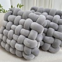 ราคา หมอนอิงผูกเชือก 2 ชิ้น หมอนอิงนุ่มสำหรับตกแต่งบ้าน หมอนอิงผ้ากำมะหยี่ผูกเชือกทรงสี่เหลี่ยมสำหรับสำนักงาน ห้อง ห้องนอน โซฟา ตกแต่งห้อง (17592343361478)