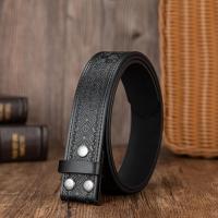 ราคา เข็มขัดหนัง PU สลักลาย นูน สำหรับผู้ชาย เข็มขัดคาวบอยสไตล์ตะวันตก (17592370764060)
