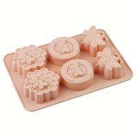 ราคา แม่พิมพ์ซิลิโคนลายผึ้งสำหรับสบู่, แว็กซ์, และของหวาน - ดีไซน์ 3D น่ารัก สีชมพู/น้ำ/เหลือง, ไม่ติด & ปล่อยง่าย (17592651302696)