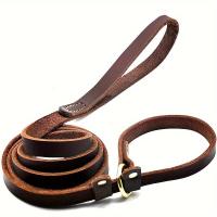 ราคา สายจูงฝึกสุนัข ITANDME ทนทาน, ลวดลายแข็ง P-Chain สำหรับสุนัขขนาดเล็ก, กลาง, ใหญ่ - ดีไซน์แบนทนทานด้ามจับที่สะดวก, สายจูงสุนัข (17592327819493)