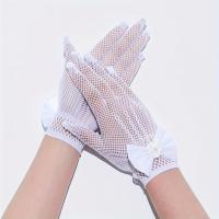 ราคา ถุงมือชุดแต่งงานสตรีสีขาวคู่หนึ่ง ลูกไม้สั้นประดับโบว์แบบแ แฟชั่นตกแต่ง (17592366409078)