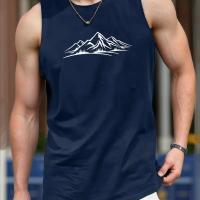 ราคา เสื้อกั๊กผู้ชายขนาดมาตรฐาน Mountains (17592394715878)