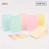 ราคา ถุงกระดาษคราฟท์หลากสี 30/ ชิ้น แบบผสม ถุงสำหรับงาน ถุงใส่ลูกอมและขนมสติก 3/5/6 แผ่น สำหรับงานฮาโลวีน คริสต์มาส วันเกิด งานแต่งงาน อุปกรณ์สำหรับธุรกิจขนาดเล็ก (17592355748744)