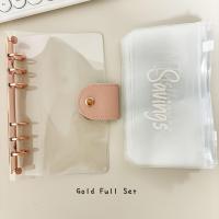 ราคา 1 ชุด A6 Binder Budget Book, กระเป๋า Letter 12 ชิ้น, อุปกรณ์จัดระเบียบบัตรสด/ตั๋ว/ใบเสร็จ, กระเป๋าซิปล็อค, แพลนเนอร์จัดการ (17592317242477)