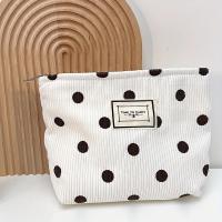 ราคา กระเป๋าเครื่องสำอางลายลูกปัดผ้าลูกฟูก ซิปวินเทจ กระเป๋าเก็บของอเนกประสงค์ กระเป๋าใส่เครื่องอาบน้ำ พกพาสะดวกสำหรับทาง (17592382705942)