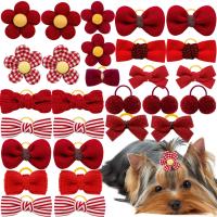 ราคา โบว์ผูกผมสุนัข รูป น่ารัก 10 ชิ้น สำหรับผูกยางมัดผมเลี้ยง และอุปกรณ์ดูแลขนสุนัขระดับพรีเมียม (17592307328240)