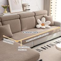 ราคา 1 ชิ้น ผ้าคลุมโซฟา Sherpa ลายสก็อต สไตล์โบฮีเมียน ผ้ายืดหยุ่น ติดตั้งง่าย เนื้อผ้านุ่ม ป้องกันเฟอร์นิเจอร์ เหมาะสำหรับตกแต่งบ้าน ผ้าคลุมโซฟา RV (17592322003698)