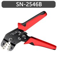 ราคา SN-2546B เครื่องมือย้ำสายเคเบิลโซล่าเซลล์ - คีมย้ำแบบวงล้อเหล็กคาร์บอน สำหรับสาย AWG 14 (2.5/4/6.0Mm²) ตัวเชื่อมต่อสายเคเบิล, ด้ามจับโลหะ, ใช้งานด้วยมือ, ไม่ต้องใช้แหล่งจ่ายไฟ (17592678314517)