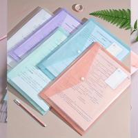 ราคา แฟ้มพลาสติกสีสุ่มขนาด A4 จำนวน 5 ชิ้น แฟ้มหนาคลิปใส ถุงเก็บเอกสารสำหรับ ถุงแฟ้ม A4 คลิปพลาสติกใส PP ถุงเก็บข้อมูล (17592734404214)