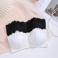 ราคา 2 ชิ้น บราแบนดูไร้สายลายลูกไม้แบบสวม, บรากระชับหน้าอกเซ็กซี่ใส่, ชุดชั้นในและกางเกงในผู้หญิง (17592795825283)