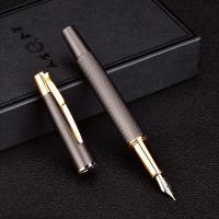 ราคา ปากกาหมึกซึมพรีเมียม - ปลายปากกาไทเทเนียม 0.5 มม., เขียนลื่นสำหรับผู้ชายและผู้หญิง, เหมาะสำหรับใช้ในออฟฟิศและ, รวมถึงตลับหมึกขนาด 3.4 (17592918501854)
