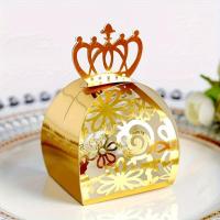 ราคา กล่องขนมงานแต่งงาน 50 ชิ้น ลายและตัดลาย - กล่องกระดาษหรูหราสำหรับวันเกิด สละโสด งานเลี้ยง - กล่องใส่ตกแต่งสำหรับขนมหวาน ช็อกโกแลต และของตกแต่งงาน กล่องเค้ก คริสต์มาส ฮาโลวีน (17592935235750)