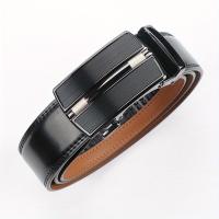 ราคา เข็มขัดหนังวัวชั้นสองสำหรับผู้ชาย - หัวเข็มขัดปรับอัตโนมัติ, สไตล์ Casual Business ที่หลากหลาย, หัวเข็มขัดโลหะทนทาน, แผ่นหนังคุณภาพสูง, ใส่ เหมาะกับทุกโอกาส (17592980188845)