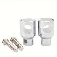 ราคา 2 ชิ้น มอเตอร์ไซค์ 1 นิ้ว 25 มม. แฮนด์ไฮดรอลิก ยกสูง แฮนด์คล้อง อเนกประสงค์ สำหรับ Cruiser Chopper Cafe Racer Old School Bobber Touring Dirt Bike (17592262925009)