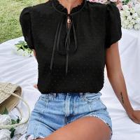ราคา เสื้อยืดผู้หญิงลายลูกบอลเล็กๆ สง่างามและเรียบง่าย (17592309878157)