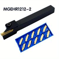 ราคา เครื่องมือหมุน/มีดตัดแบบสามารถเปลี่ยนได้/ด้ามจับ 12 มม./MGEHR 1212-3+10 ชิ้น/MGMN300m/มีดตัดสำหรับเครื่องกลึง/มีดตัดโลหะ/มีดตัด 3 มม (17592767461642)