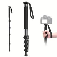 ราคา โหมดถ่ายภาพอลูมิเนียมอัลลอยด์ 61 นิ้ว | สูง 5 ช่วง, น้ำหนักเบาและพกพาสะดวก, หัว, สำหรับ Canon, Nikon & Sony Mirrorless & DSLR, พกพาสะดวก - FESTWARM (17592802030277)