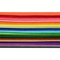 ราคา 66 ชิ้น, ผ้าสักหลาดขนาด 15 ซม. x 20 ซม. (5.9" x 7.8") - ผ้าสำหรับงาน DIY, เย็บผ้า, ควิลท์, งานสักหลาด, ผ้าสักหลาดโพลีเอสเตอร์หลากสีสำหรับงานศิลปะและงานฝีมือ (17593010010540)
