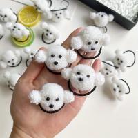 ราคา เซ็ตยางรัดผมสุนัขขนขาวน่ารัก 4 ชิ้น, ยางมัดผมหางม้าเนื้อนุ่มสำหรับผู้หญิง (17593010361154)