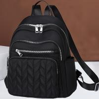 ราคา กระเป๋าเป้สะพายหลังสำหรับผู้หญิง - กระเป๋าเป้ผ้าอ็อกซ์ฟอร์ด, กระเป๋าเป้ทางไนลอนสำหรับผู้หญิง, กระเป๋าเป้ลำลองและมีสไตล์, ทิศทางซิปสุ่ม (17593015110261)